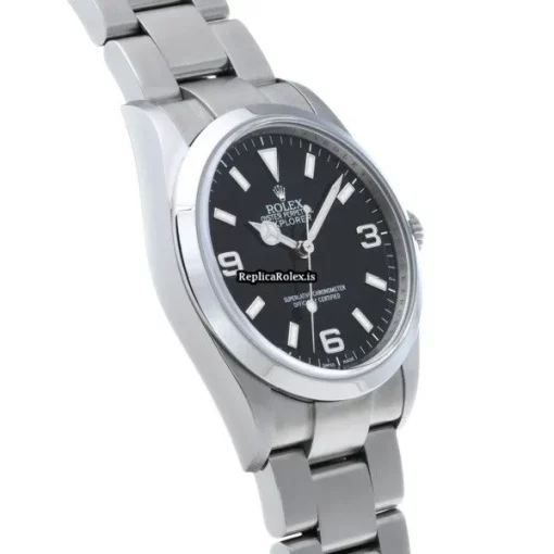 Lovely Fake Rolex Explorer 114270 Caliber 3130 Automatic Movement 36mm Steel Case Watch - Image 3