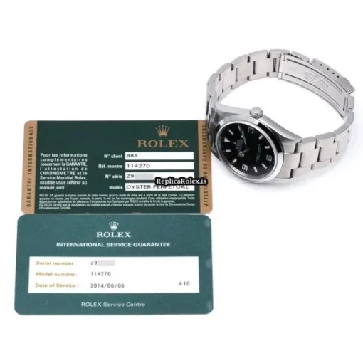 Lovely Fake Rolex Explorer 114270 Caliber 3130 Automatic Movement 36mm Steel Case Watch - Image 5