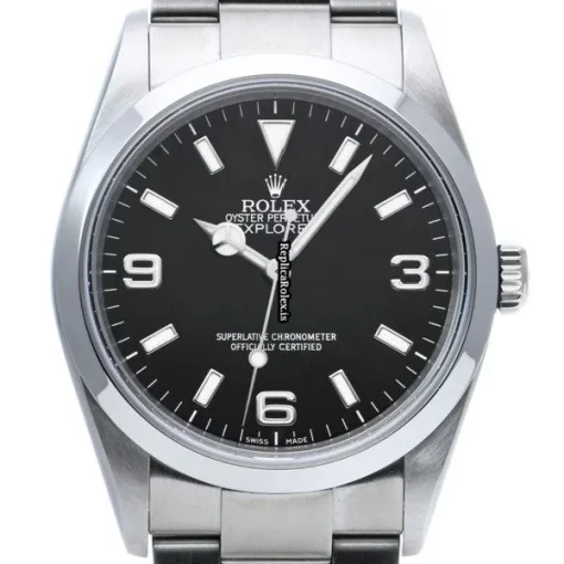 Lovely Fake Rolex Explorer 114270 Caliber 3130 Automatic Movement 36mm Steel Case Watch - Image 6