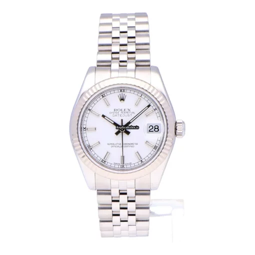 High-end Fake Rolex Lady-datejust 178274 Automatic Movement 31mm Steel Case Womens Watch