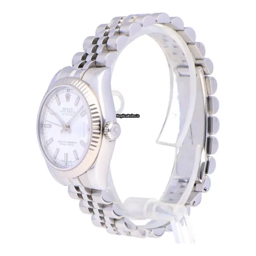 High-end Fake Rolex Lady-datejust 178274 Automatic Movement 31mm Steel Case Womens Watch - Image 2