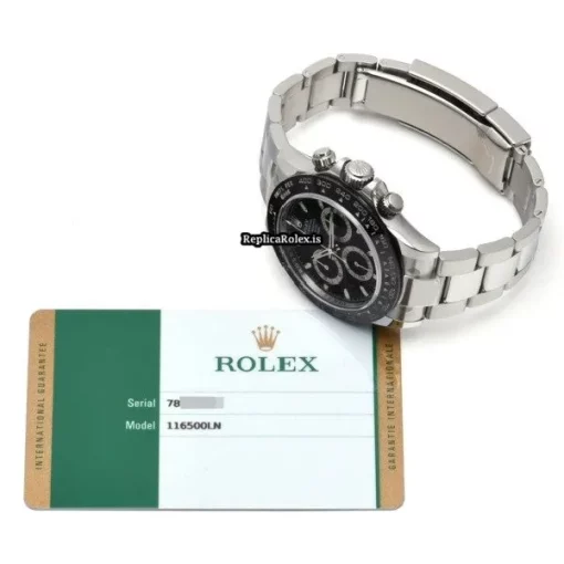 Special Imitation Rolex Daytona 116500ln Caliber 4130 Automatic Movement 40mm Steel Case Watch - Image 5