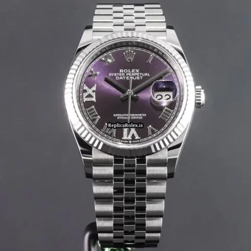Recommend Replica Rolex Datejust 126234 Caliber 3235 Automatic Movement 36mm Steel Case Mens/unisex Watch - Image 2
