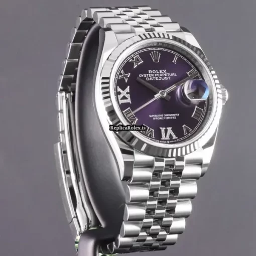 Recommend Replica Rolex Datejust 126234 Caliber 3235 Automatic Movement 36mm Steel Case Mens/unisex Watch - Image 4