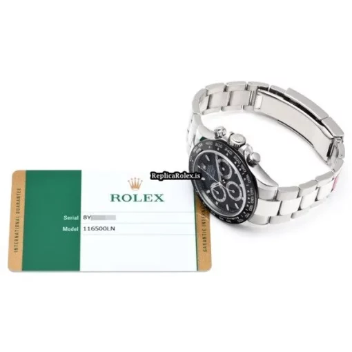 Inexpensive Replicas Rolex Daytona 116500ln Caliber 4130 Automatic Movement 40mm Steel Case Watch - Image 5