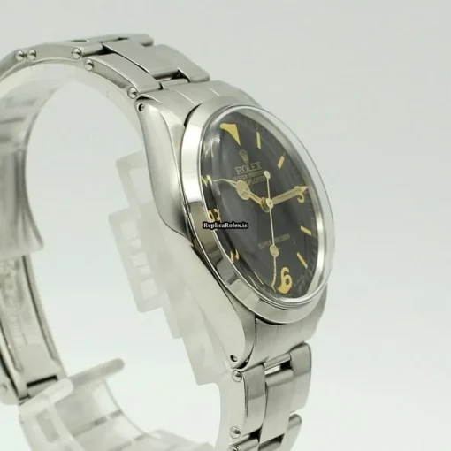 Unique Replica Rolex Air King 5500 Caliber 1530 Automatic Movement 34mm Steel Case Mens/unisex Watch - Image 3