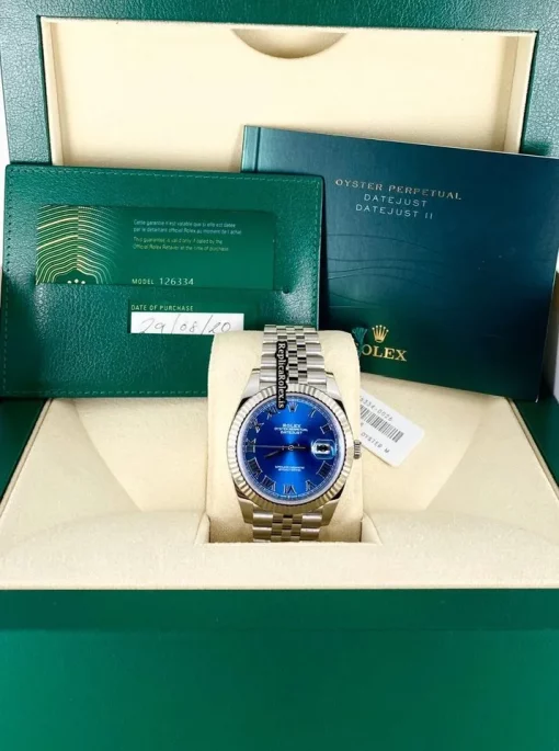 Quality Replica Rolex Datejust 126334 Caliber 3235 Automatic Movement 41mm Steel Case Mens/unisex Watch - Image 4