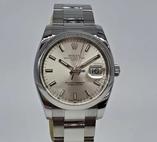 Great Fake Rolex Oyster Perpetual Date 115200 Caliber 3135 Automatic Movement 34mm Steel Case Mens/unisex Watch