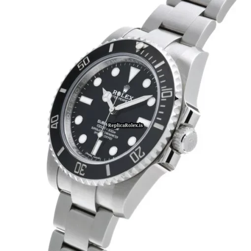 Suitable Fakes Rolex Submariner 114060 Caliber 3130 Automatic Movement 40mm Steel Case Watch - Image 2