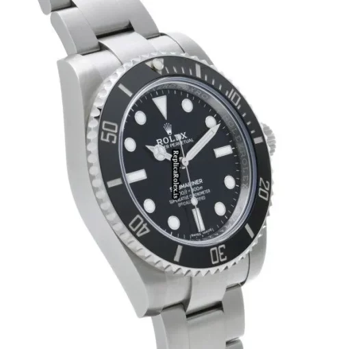 Suitable Fakes Rolex Submariner 114060 Caliber 3130 Automatic Movement 40mm Steel Case Watch - Image 3