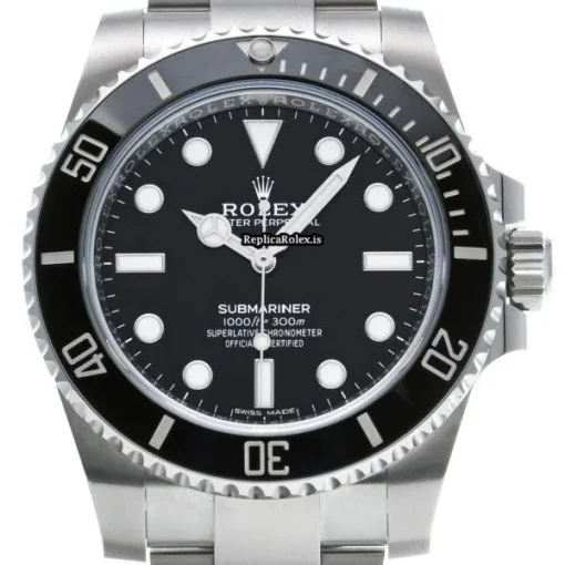 Suitable Fakes Rolex Submariner 114060 Caliber 3130 Automatic Movement 40mm Steel Case Watch - Image 6