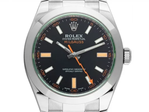 Remarkable Copy Rolex Milgauss 116400gv Caliber 3131 Automatic Movement 40mm Steel Case Mens/unisex Watch