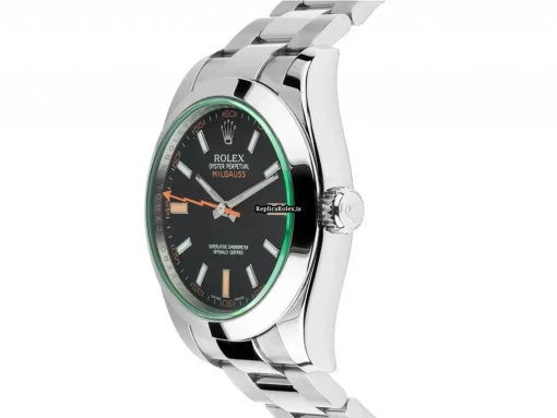 Remarkable Copy Rolex Milgauss 116400gv Caliber 3131 Automatic Movement 40mm Steel Case Mens/unisex Watch - Image 2