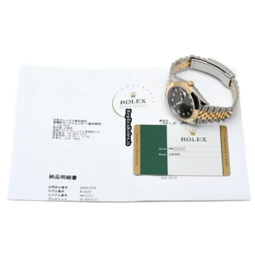 Incredible Knockoff Rolex Datejust 126303g Caliber 3235 Automatic Movement 41mm Steel Case Watch - Image 5