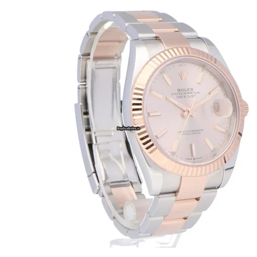Quality Fake Rolex Datejust II 126331 Automatic Movement 41mm Gold/steel Case Mens/unisex Watch - Image 8