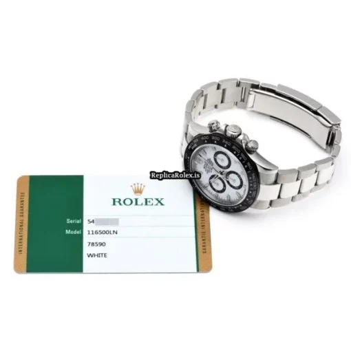 Wonderful Knockoff Rolex Daytona 116500ln Caliber 4130 Automatic Movement 40mm Steel Case Watch - Image 5
