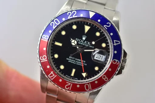 Incredible Replicas Rolex Gmt-master 16750 Automatic Movement 40mm Steel Case Mens/unisex Watch - Image 12