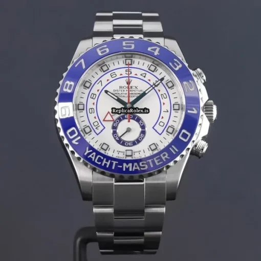 Appealing Replica Rolex Yacht-master II 116680 Caliber 4161 Automatic Movement 44mm Steel Case Mens/unisex Watch - Image 2