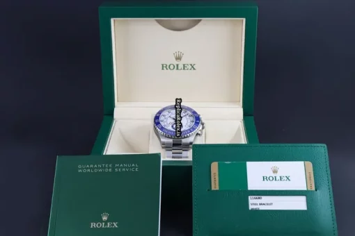 Appealing Replica Rolex Yacht-master II 116680 Caliber 4161 Automatic Movement 44mm Steel Case Mens/unisex Watch - Image 5
