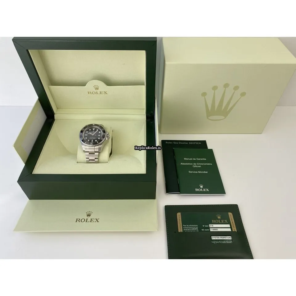 Well Made Replica Rolex Sea-dweller Deepsea 116660 Mens/unisex Watch - Image 9