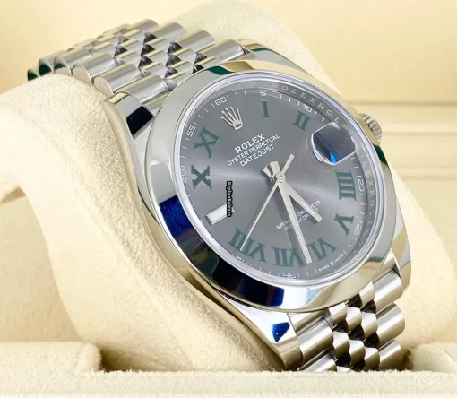 1:1 Imitation Rolex Datejust II 126300 Caliber 3235 Automatic Movement 41x48mm Steel Case Mens/unisex Watch - Image 4