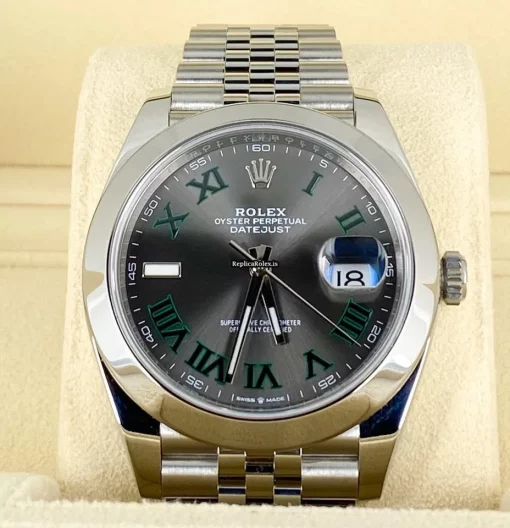 1:1 Imitation Rolex Datejust II 126300 Caliber 3235 Automatic Movement 41x48mm Steel Case Mens/unisex Watch - Image 5