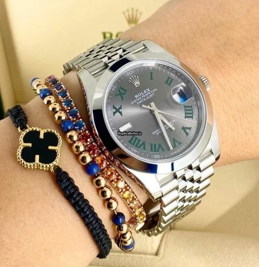 1:1 Imitation Rolex Datejust II 126300 Caliber 3235 Automatic Movement 41x48mm Steel Case Mens/unisex Watch - Image 6