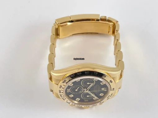 Superior Replica Rolex Daytona 116508 Caliber 4130 Automatic Movement 40mm Yellow Gold Case Mens/unisex Watch - Image 5