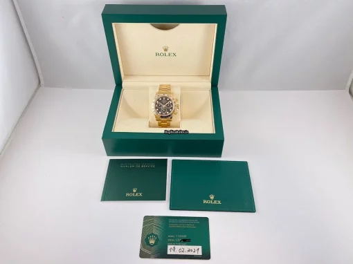 Superior Replica Rolex Daytona 116508 Caliber 4130 Automatic Movement 40mm Yellow Gold Case Mens/unisex Watch - Image 6