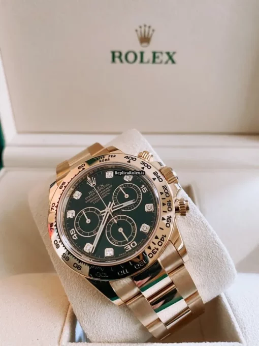Superior Replica Rolex Daytona 116508 Caliber 4130 Automatic Movement 40mm Yellow Gold Case Mens/unisex Watch - Image 7