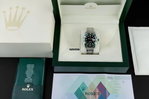 Fabulous Fake Rolex Submariner Date 16610lv Caliber 3135 Automatic Movement 40mm Steel Case Mens/unisex Watch - Image 3
