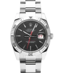Defect Replica Rolex Datejust Turn-o-graph 116264 Caliber 3135 Automatic Movement 36mm Steel Case Watch