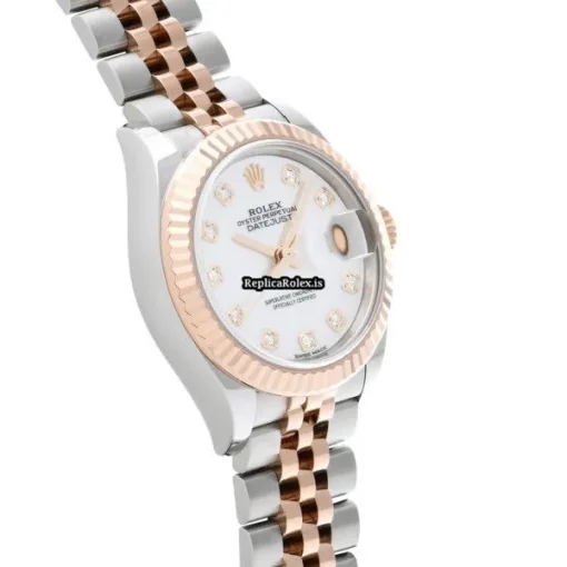 Reliable Fake Rolex Lady-datejust 279171ng Caliber 2236 Automatic Movement 28mm Steel Case Womens Watch - Image 3