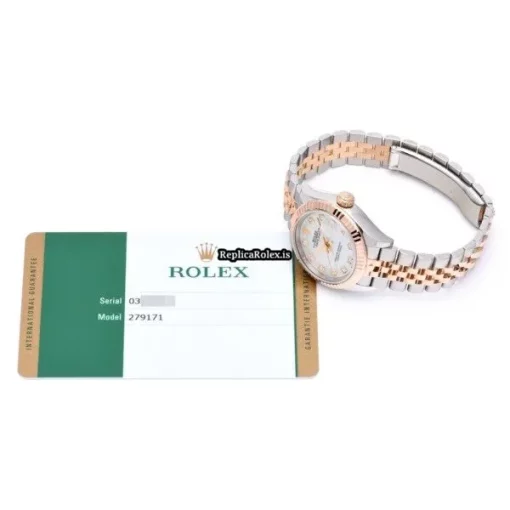 Reliable Fake Rolex Lady-datejust 279171ng Caliber 2236 Automatic Movement 28mm Steel Case Womens Watch - Image 5