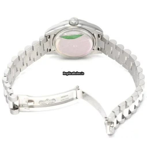 Remarkable Fake Rolex Lady-datejust 179166g Automatic Movement 26mm Platinum Case Womens Watch - Image 4