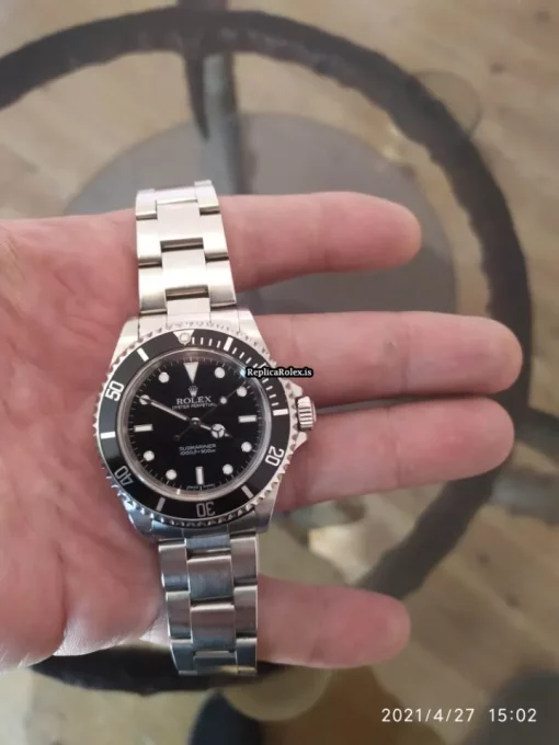 Suitable Replica Rolex Submariner 14060m Caliber 3130 Automatic Movement 40mm Steel Case Mens/unisex Watch - Image 2