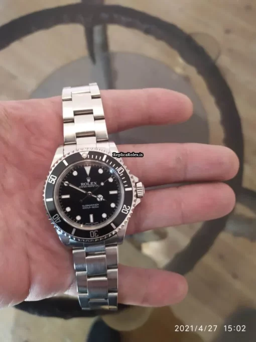 Suitable Replica Rolex Submariner 14060m Caliber 3130 Automatic Movement 40mm Steel Case Mens/unisex Watch - Image 6
