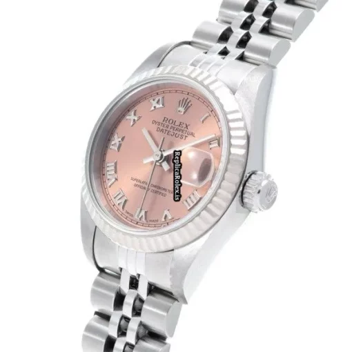 Reliable Replica Rolex Lady-datejust 69174 Automatic Movement 26mm Steel Case Womens Watch - Image 2
