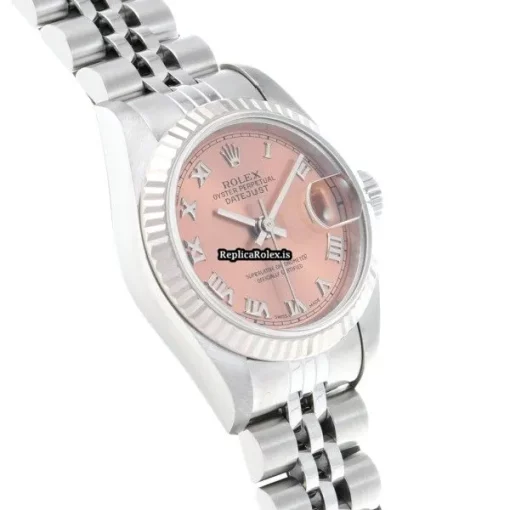 Reliable Replica Rolex Lady-datejust 69174 Automatic Movement 26mm Steel Case Womens Watch - Image 3