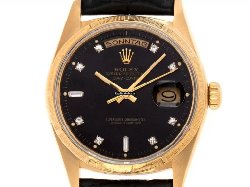 Exquisite Copy Rolex Day-date 36 18078 Caliber 3055 Automatic Movement 36mm Yellow Gold Case Mens/unisex Watch