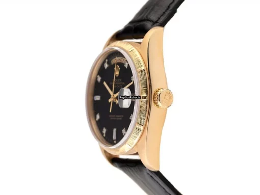 Exquisite Copy Rolex Day-date 36 18078 Caliber 3055 Automatic Movement 36mm Yellow Gold Case Mens/unisex Watch - Image 2