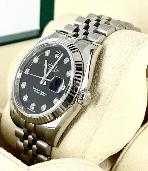 Epic Replica Rolex Datejust 116234 Caliber 3135 Automatic Movement 36mm Steel Case Mens/unisex Watch - Image 6
