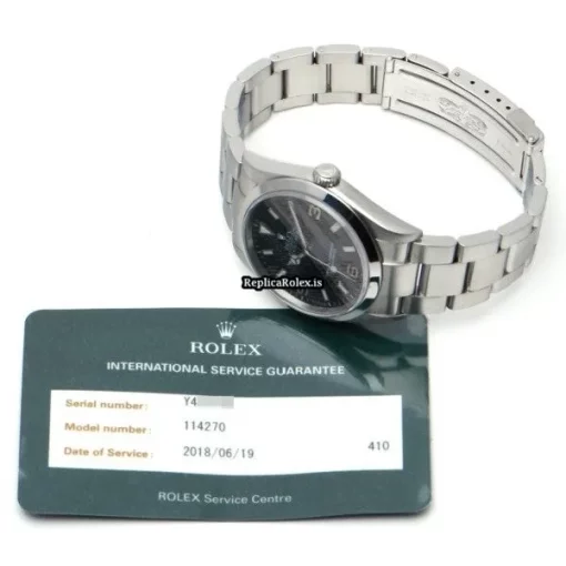 Best Replica Rolex Explorer 114270 Caliber 3130 Automatic Movement 36mm Steel Case Watch - Image 5