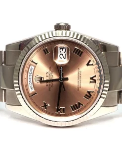 Exquisite Fake Rolex Day-date 36 118239 Caliber 3155 Automatic Movement 36x43mm White Gold Case Mens/unisex Watch