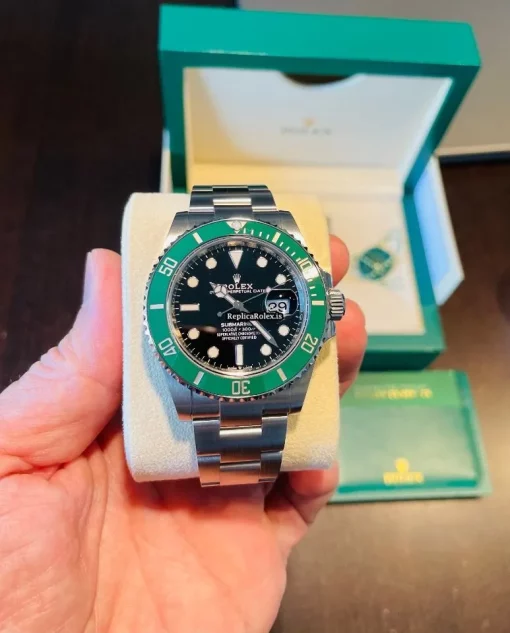 Wholesale Replica Rolex Submariner Date 126610lv Caliber 3235 Automatic Movement 41mm Steel Case Mens/unisex Watch - Image 9