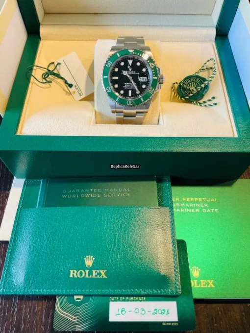 Wholesale Replica Rolex Submariner Date 126610lv Caliber 3235 Automatic Movement 41mm Steel Case Mens/unisex Watch - Image 7