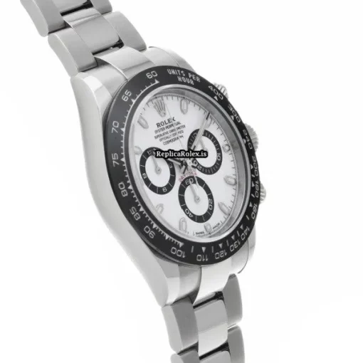 Quality Fake Rolex Daytona 116500ln Caliber 4130 Automatic Movement 40mm Steel Case Watch - Image 3