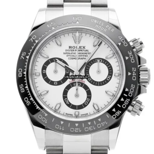 Quality Fake Rolex Daytona 116500ln Caliber 4130 Automatic Movement 40mm Steel Case Watch - Image 6