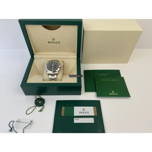 Epic Fake Rolex Explorer 214270 Automatic Movement 39mm Steel Case Mens/unisex Watch - Image 9