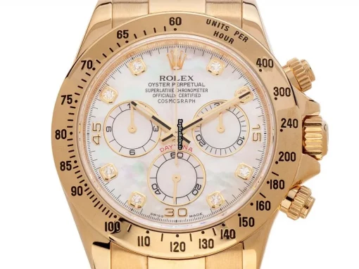 Stylish Fake Rolex Daytona 116528 Caliber 4130 Automatic Movement 40mm Yellow Gold Case Mens/unisex Watch